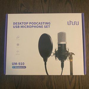 Desktop Podcasting USB Microphone Set